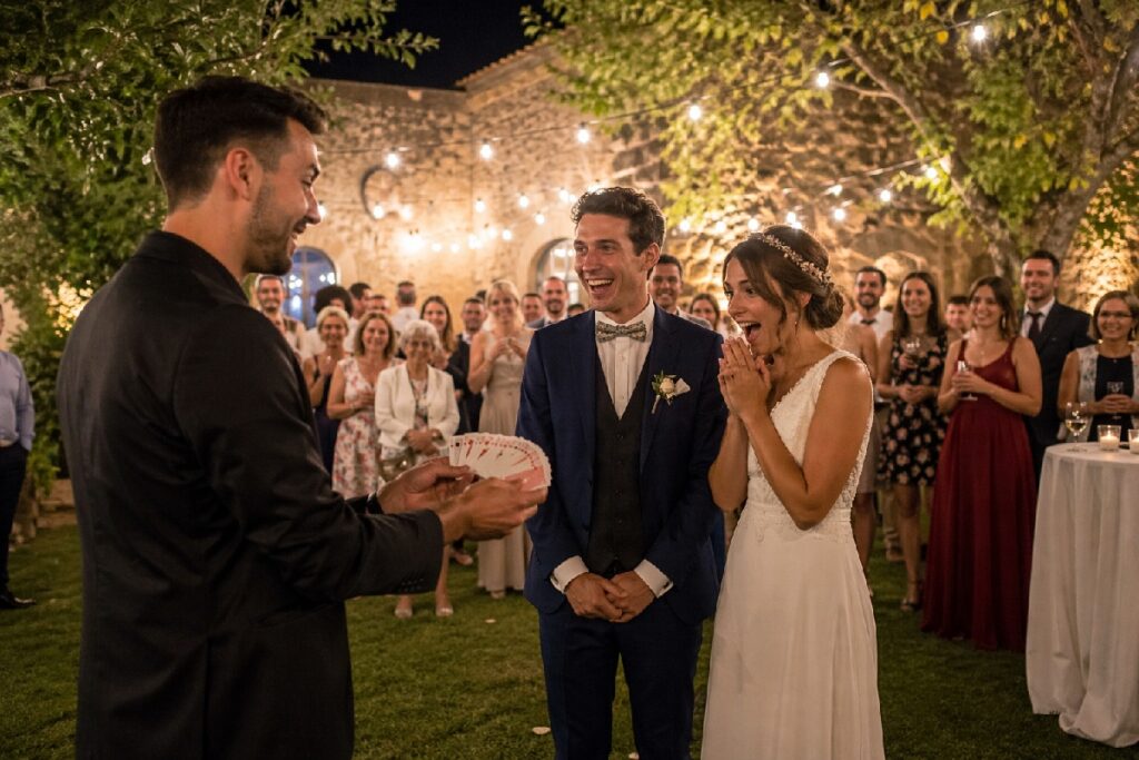 idées d'animations de mariage originales