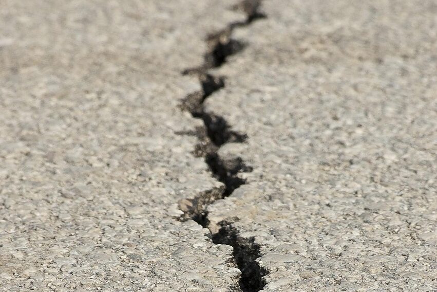 fissure de route